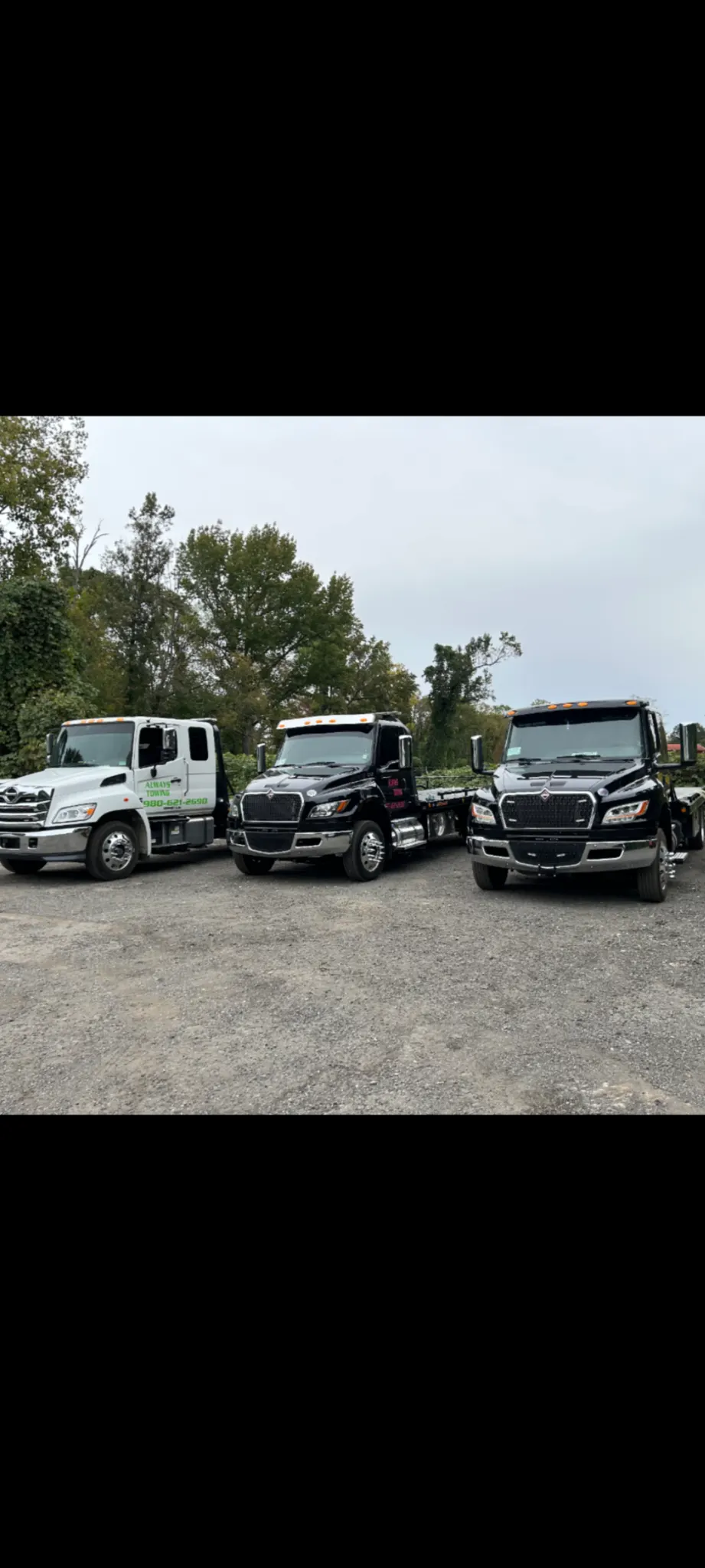 The Always Towing & Transport fleet